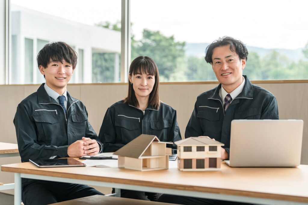 注文住宅メーカー担当者のイメージ