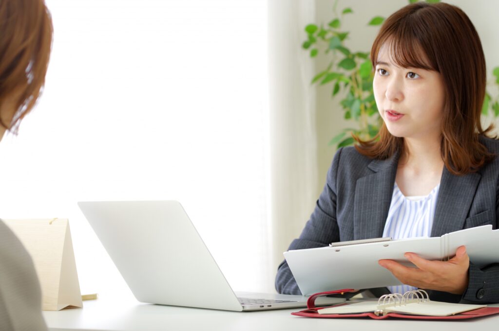 ハウスメーカーの担当者