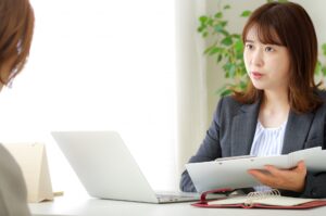 ハウスメーカーの担当者